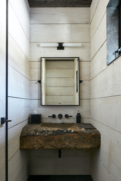 rustic bathroom remodel