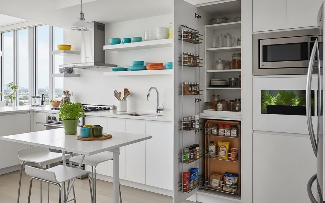 Kitchen Storage Solutions Designed for Smaller Miami Condos