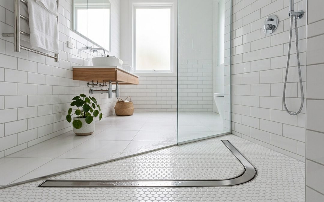 Proper Drain Slope and Plumbing Layout in Modern Bathroom Renovations