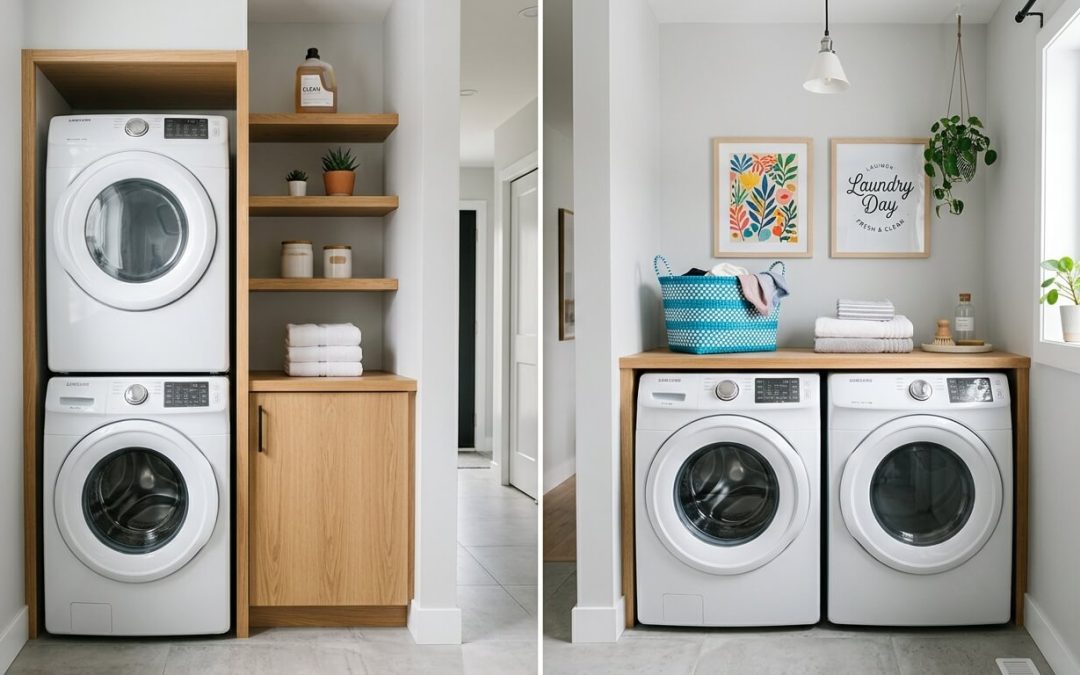 Stacked vs Side-by-Side Laundry Layouts